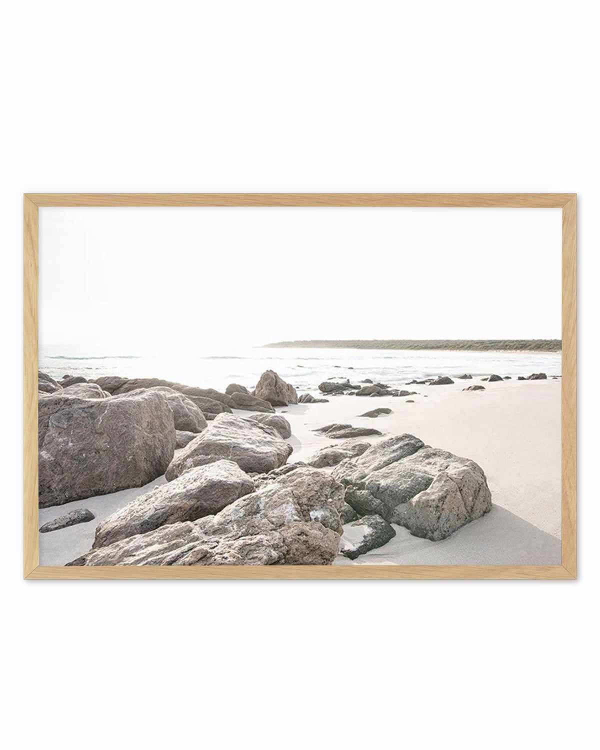 Bunker Bay Rocks I Art Print