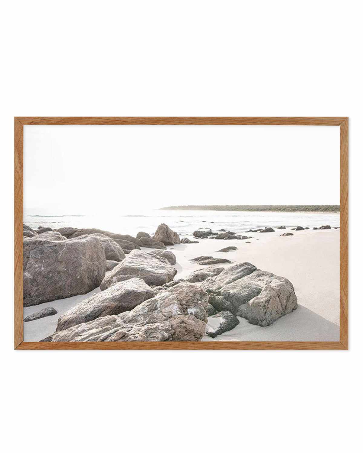 Bunker Bay Rocks I Art Print