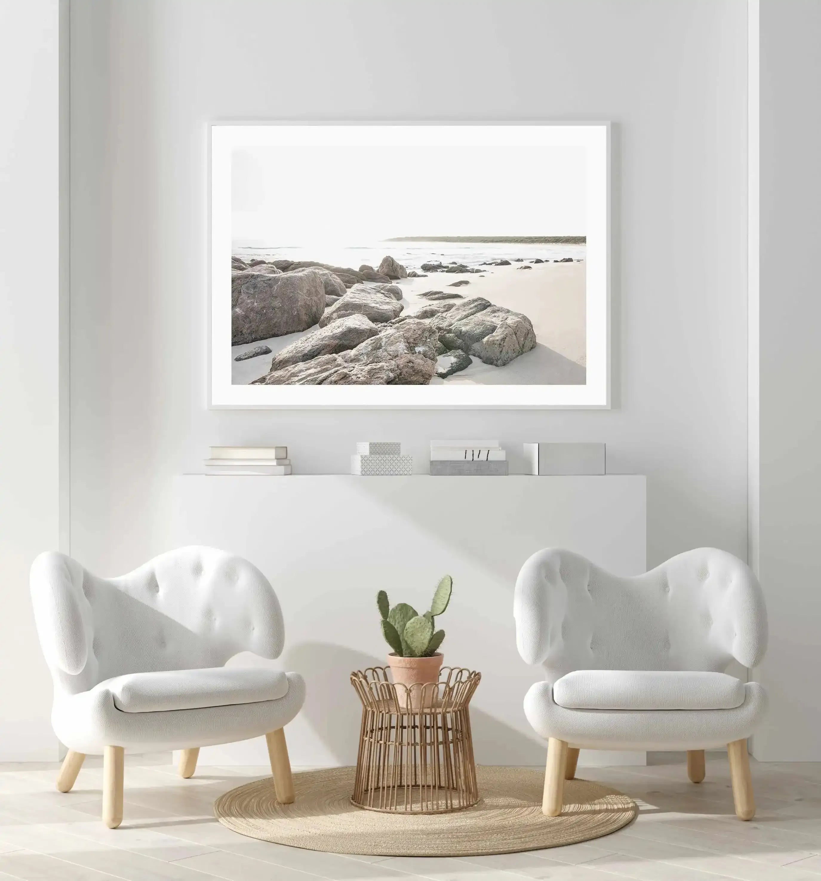 Bunker Bay Rocks I Art Print-PRINT-Olive et Oriel-Olive et Oriel-Buy-Australian-Art-Prints-Online-with-Olive-et-Oriel-Your-Artwork-Specialists-Austrailia-Decorate-With-Coastal-Photo-Wall-Art-Prints-From-Our-Beach-House-Artwork-Collection-Fine-Poster-and-Framed-Artwork