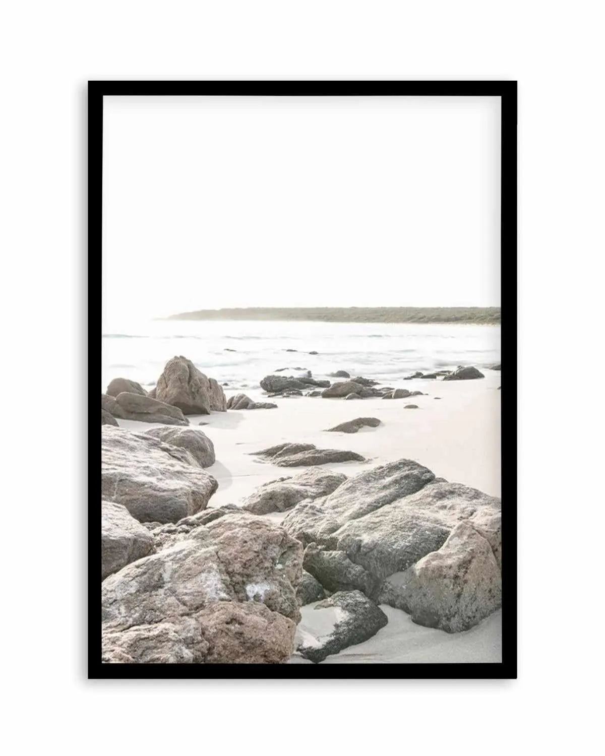 Bunker Bay Rocks I Art Print | PT from Olive et Oriel where you can shop wallpaper and artworks online