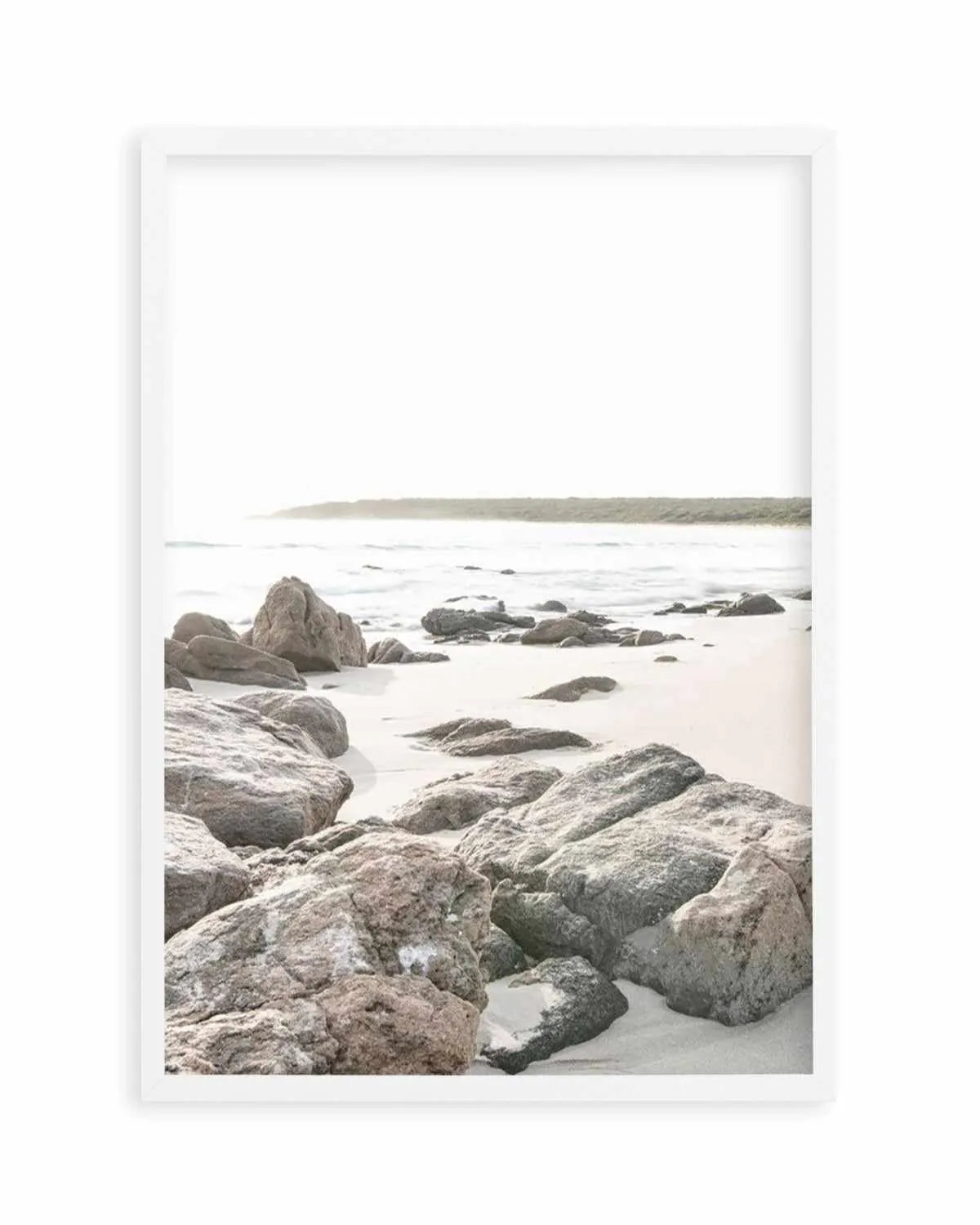 Bunker Bay Rocks I Art Print | PT from Olive et Oriel where you can shop wallpaper and artworks online