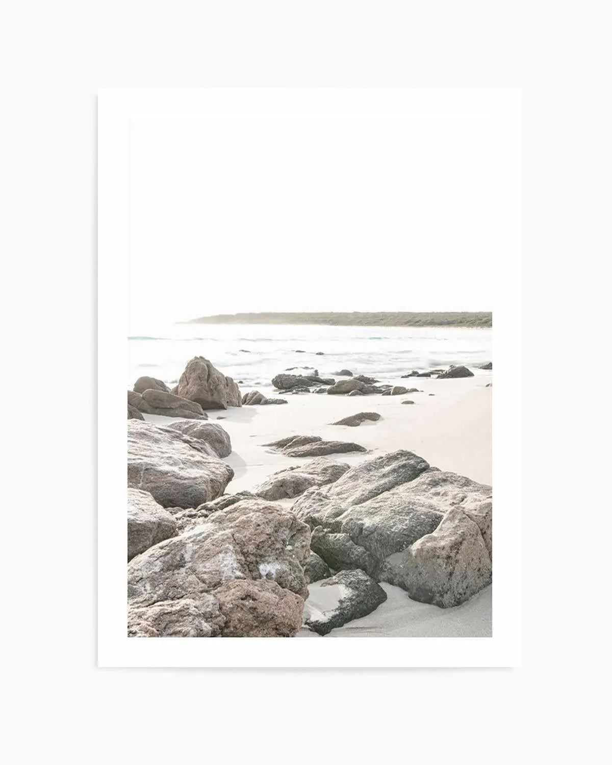 Bunker Bay Rocks I Art Print | PT from Olive et Oriel where you can shop wallpaper and artworks online