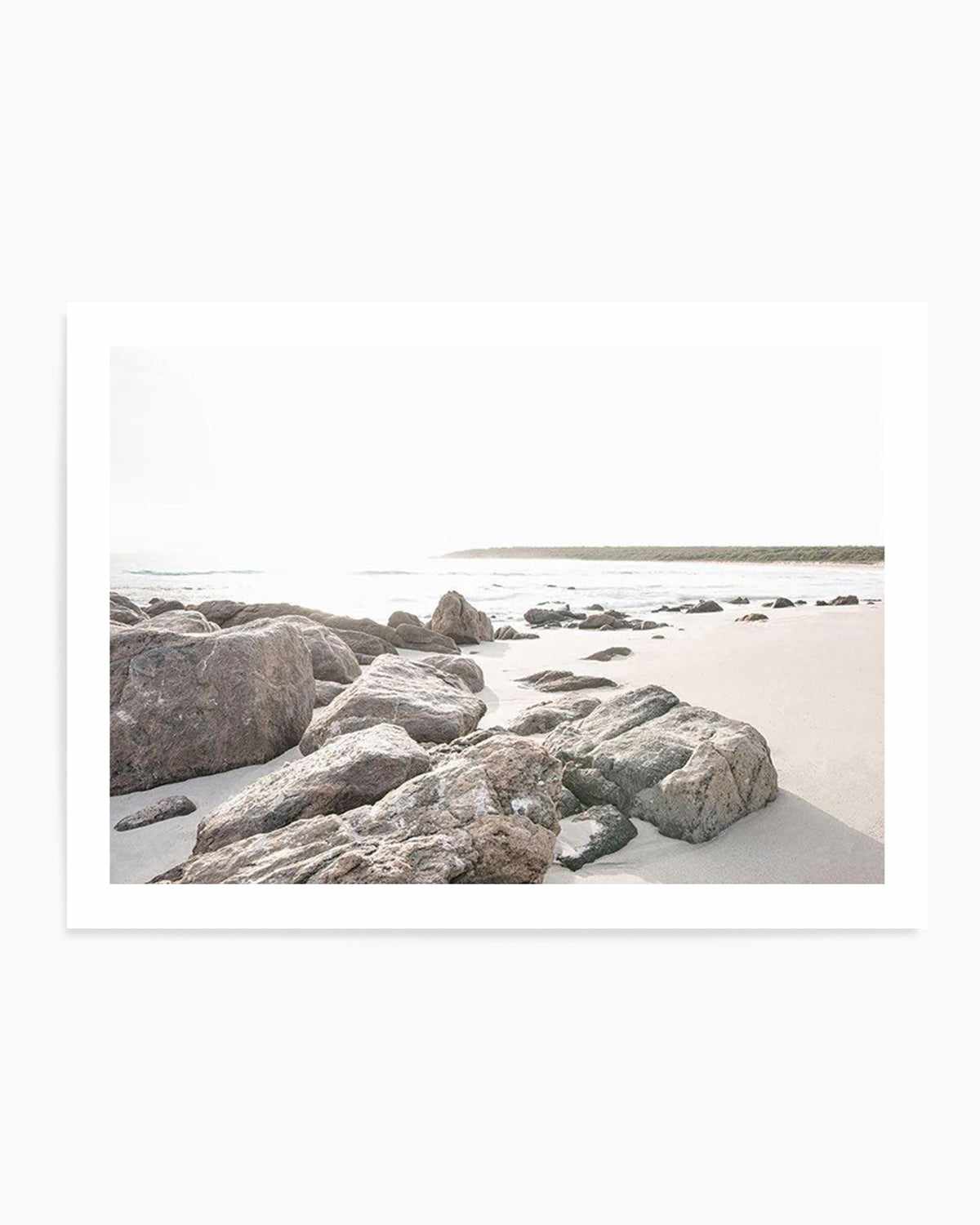 Bunker Bay Rocks I Art Print