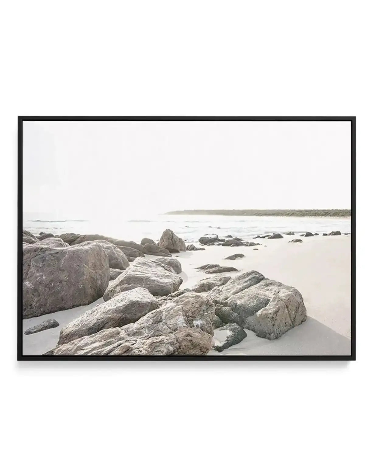 Bunker Bay Rocks I | Framed Canvas-CANVAS-You can shop wall art online with Olive et Oriel for everything from abstract art to fun kids wall art. Our beautiful modern art prints and canvas art are available from large canvas prints to wall art paintings and our proudly Australian artwork collection offers only the highest quality framed large wall art and canvas art Australia - You can buy fashion photography prints or Hampton print posters and paintings on canvas from Olive et Oriel and have th