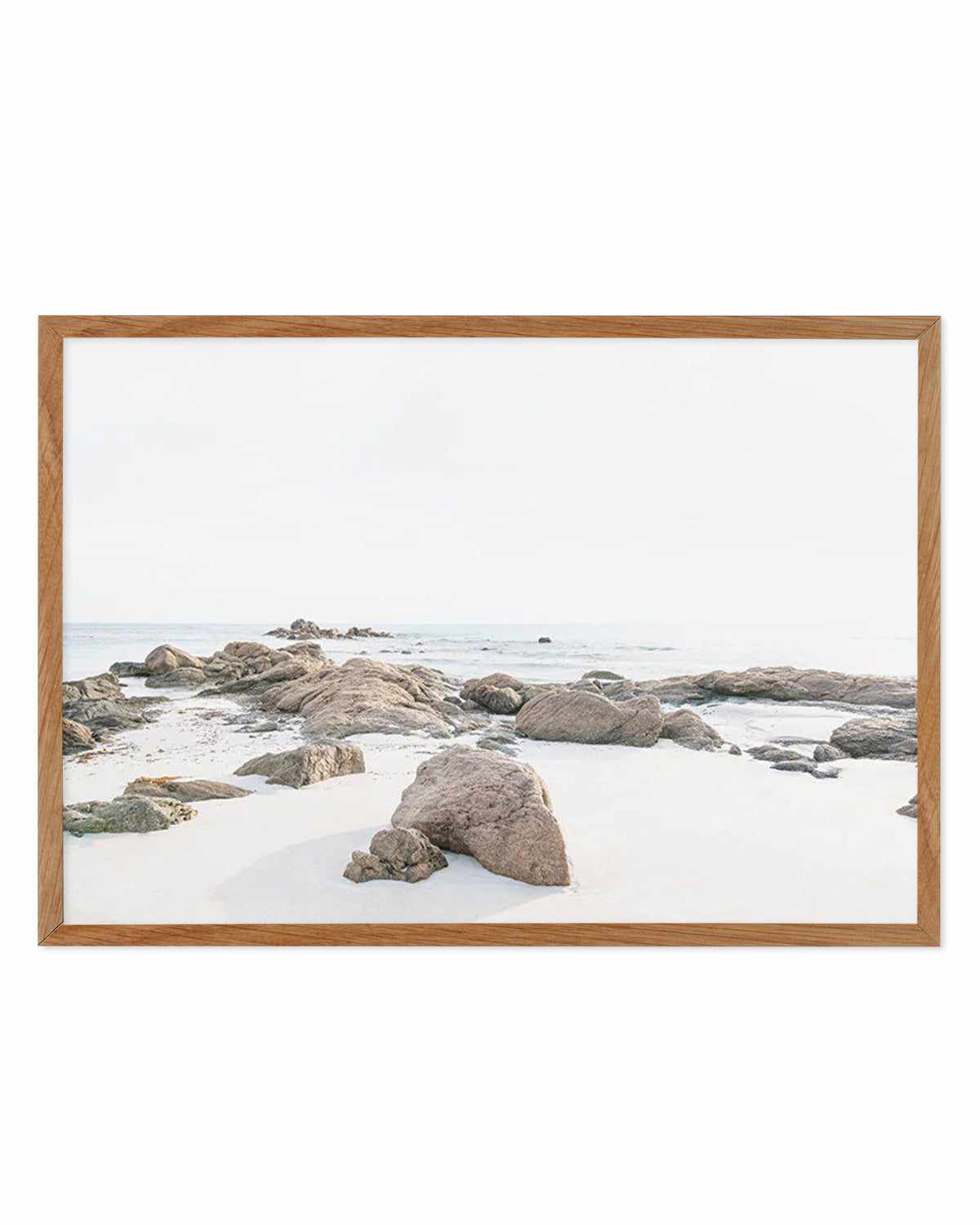 Bunker Bay Rocks II Art Print