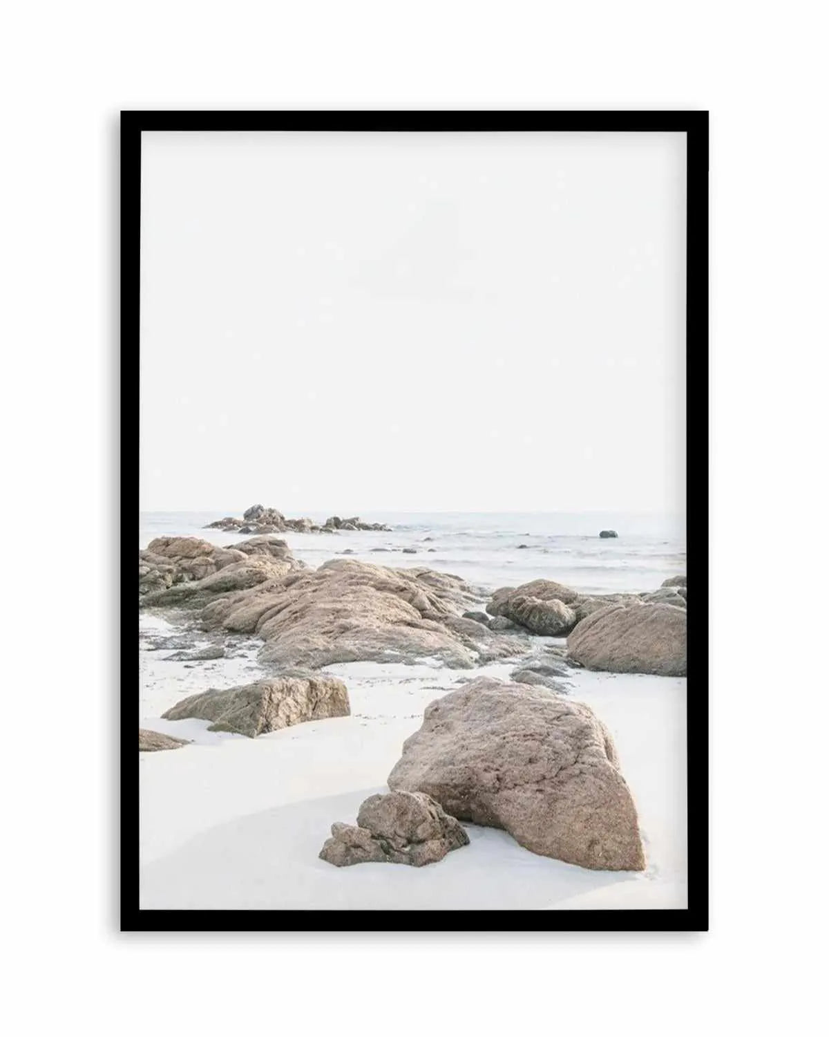 Bunker Bay Rocks II Art Print | PT from Olive et Oriel where you can shop wallpaper and artworks online