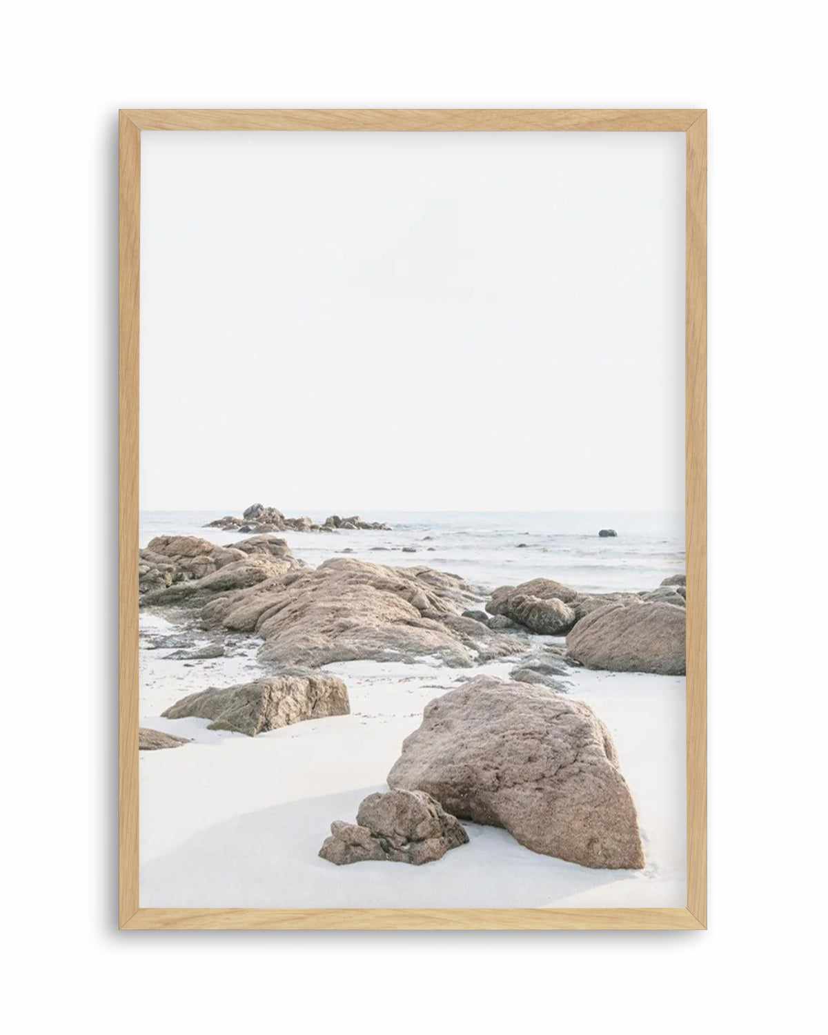 Bunker Bay Rocks II Art Print | PT