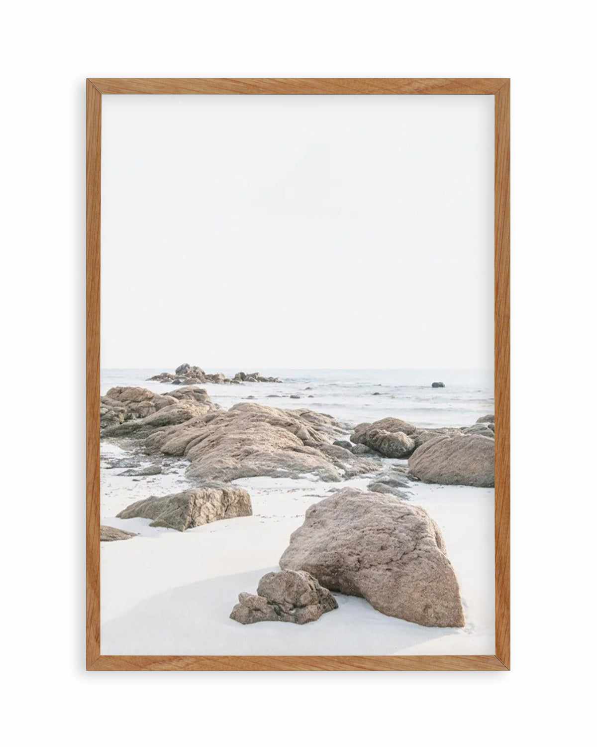 Bunker Bay Rocks II Art Print | PT