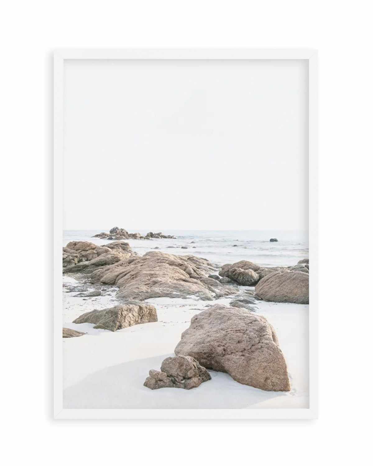 Bunker Bay Rocks II Art Print | PT