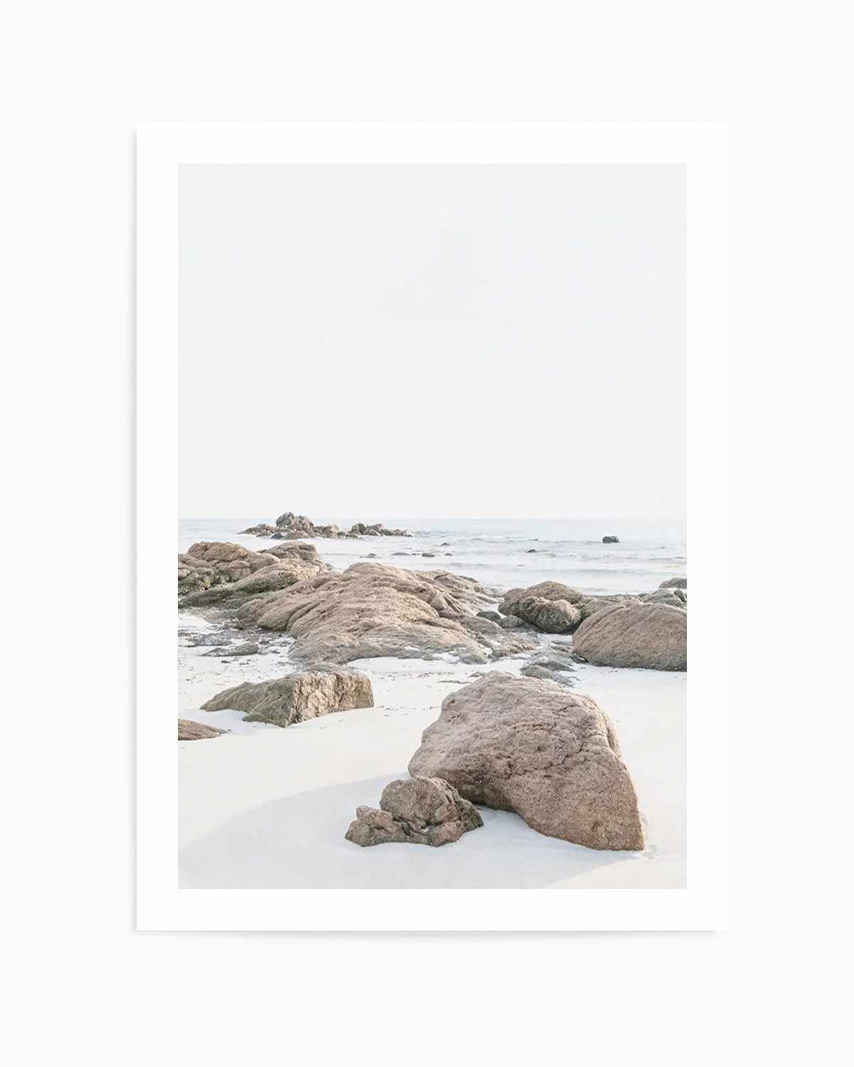 Bunker Bay Rocks II Art Print | PT