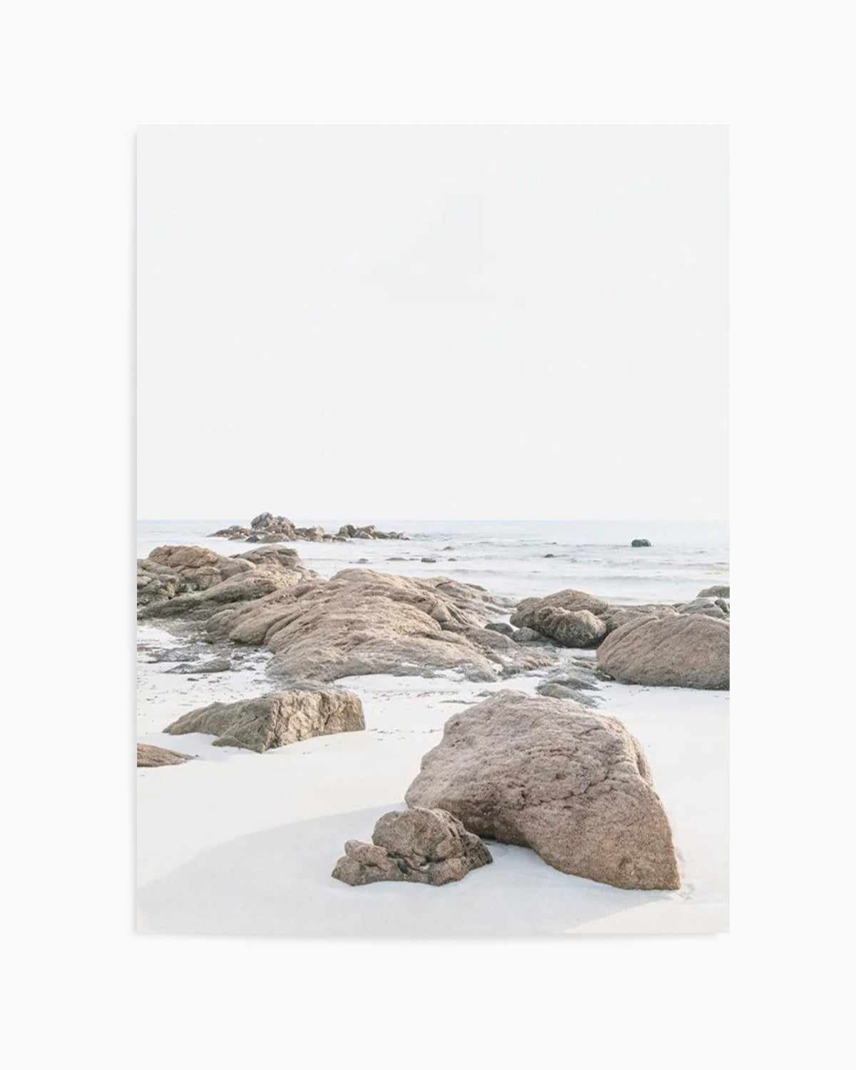 Bunker Bay Rocks II Art Print | PT