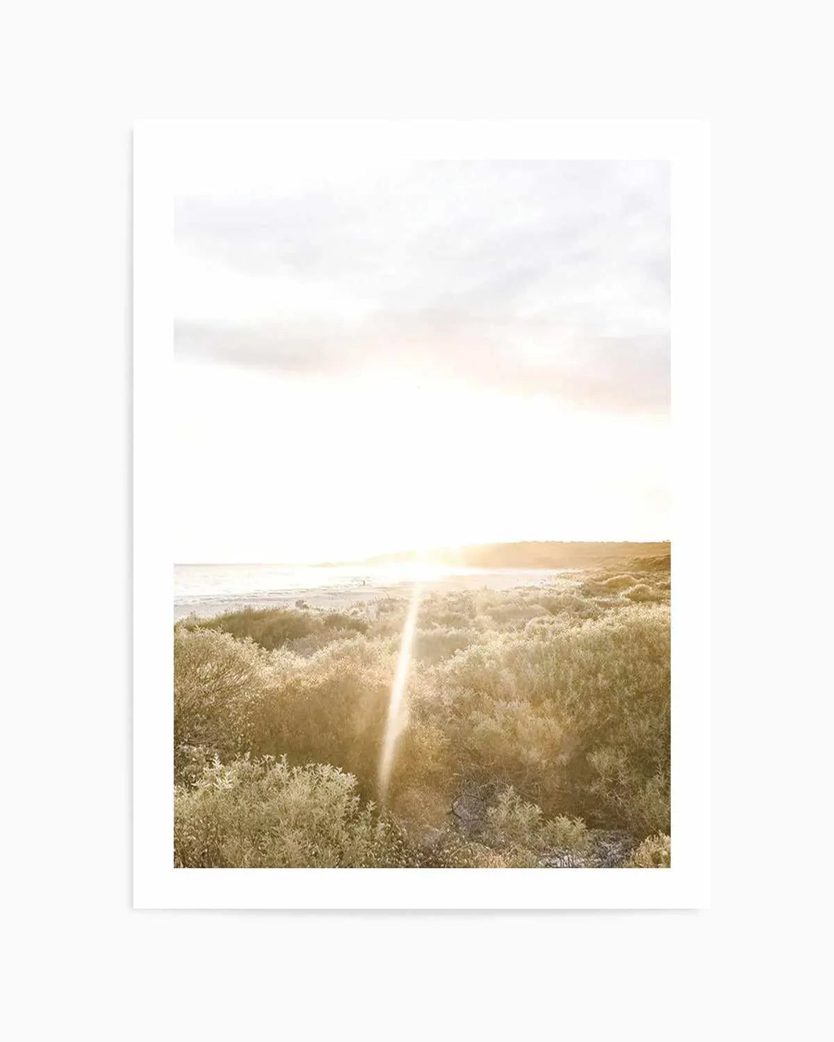 Bunker Bay, Sunset Art Print | PT from Olive et Oriel where you can shop wallpaper and artworks online