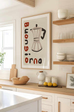 Buongiorno Caffe I Art Print