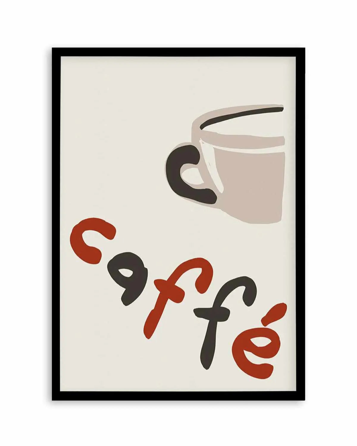 Buongiorno Caffe II Art Print from Olive et Oriel where you can shop wallpaper and artworks online