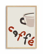 Buongiorno Caffe II Art Print