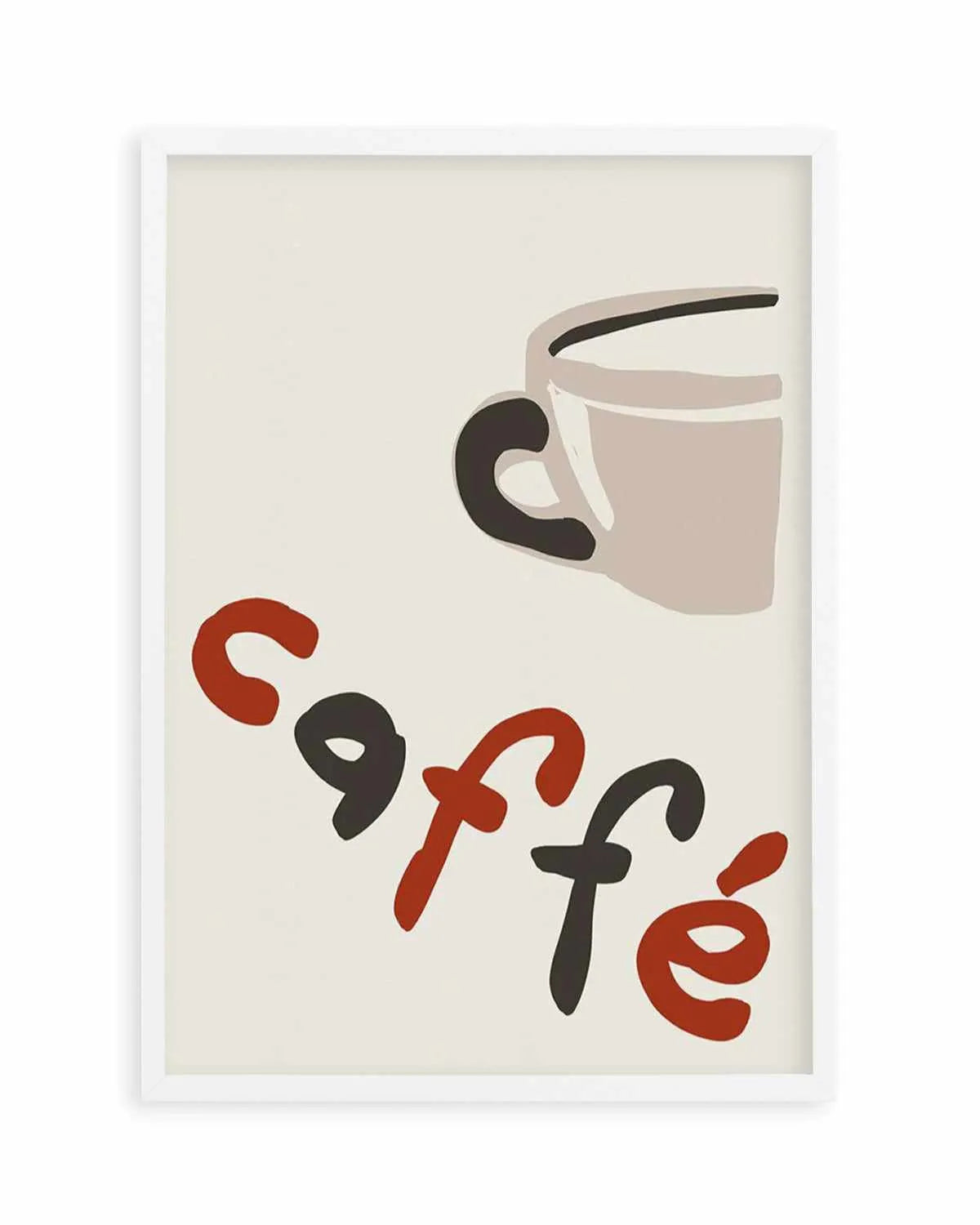 Buongiorno Caffe II Art Print from Olive et Oriel where you can shop wallpaper and artworks online