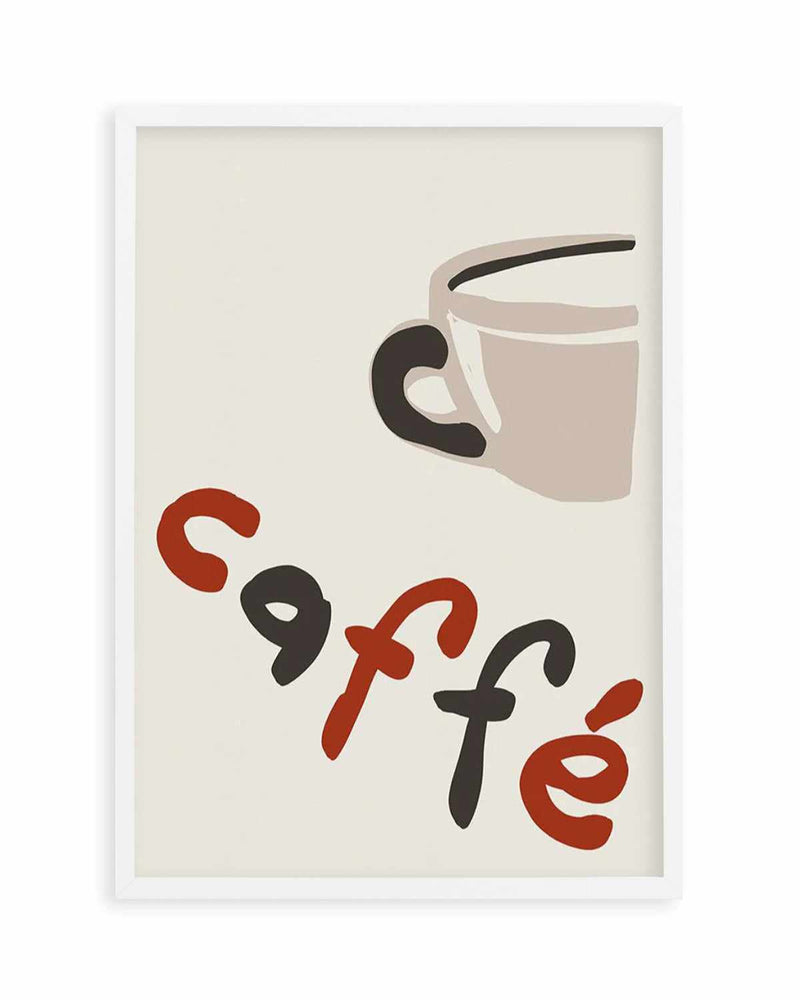 Buongiorno Caffe II Art Print