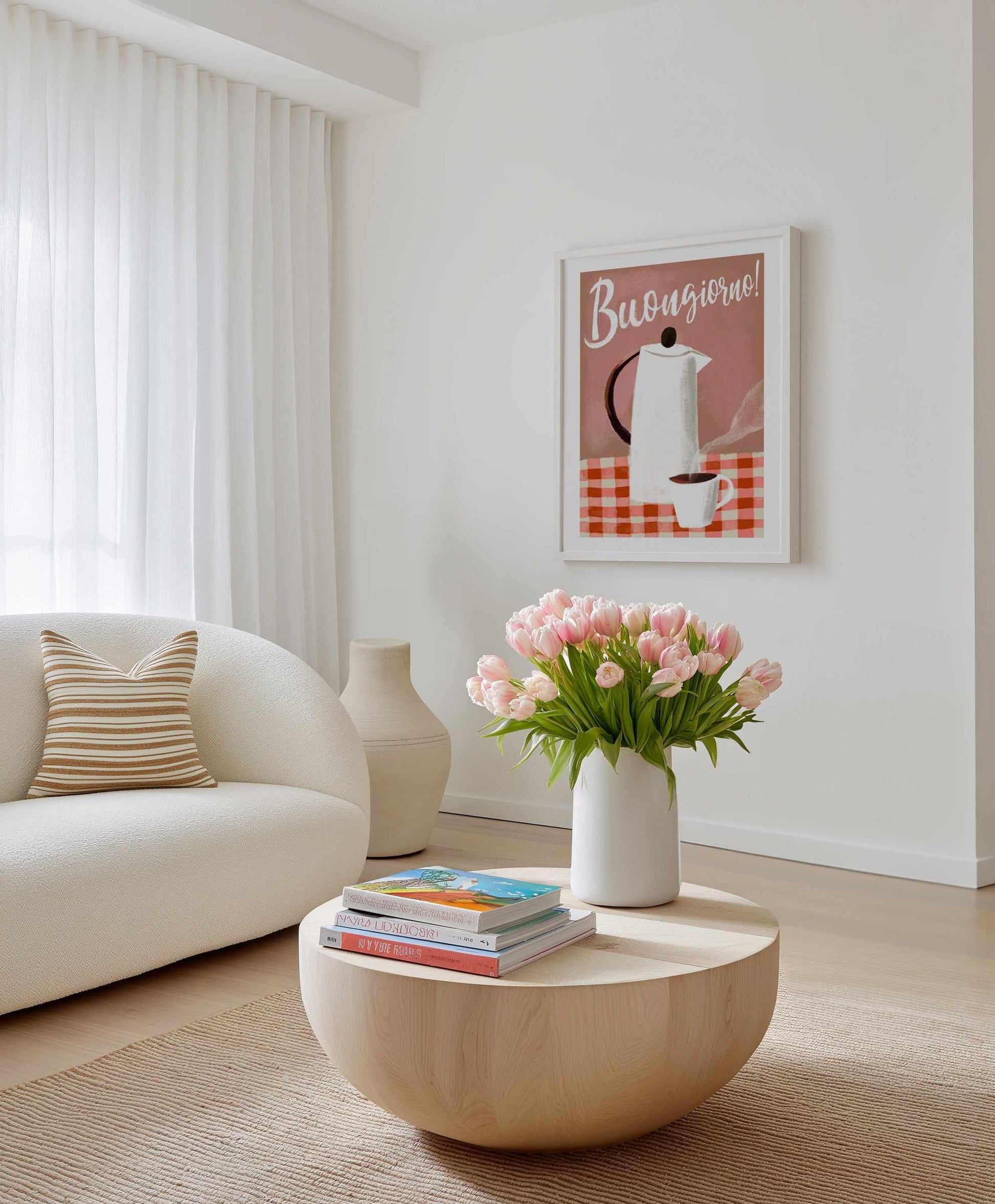 Buongiorno Coffee by Marco Marella | Art Print from Olive et Oriel where you can shop wallpaper and artworks online