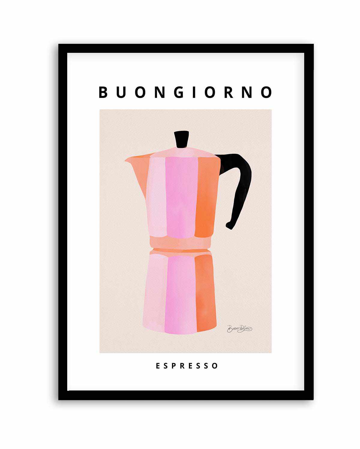 Buongiorno Espresso by Baroo Bloom | Art Print