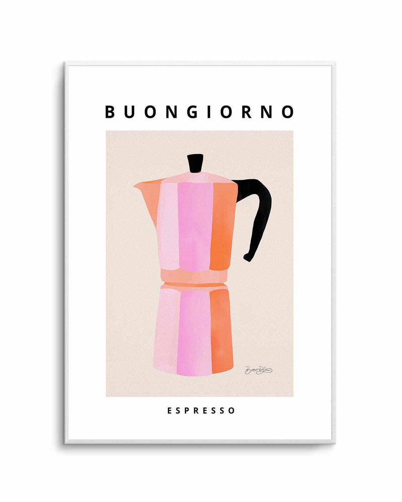 Buongiorno Espresso by Baroo Bloom | Art Print from Olive et Oriel where you can shop wallpaper and artworks online