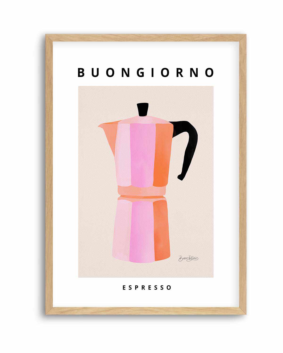 Buongiorno Espresso by Baroo Bloom | Art Print