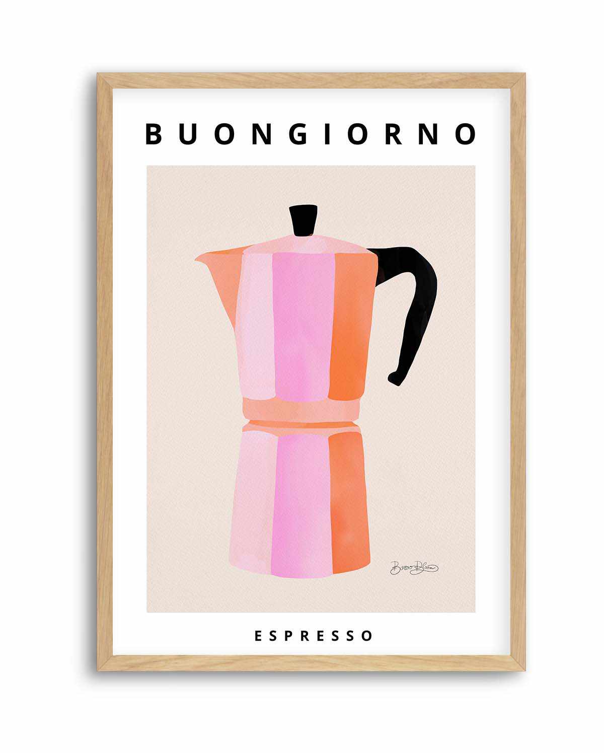 Buongiorno Espresso by Baroo Bloom | Art Print