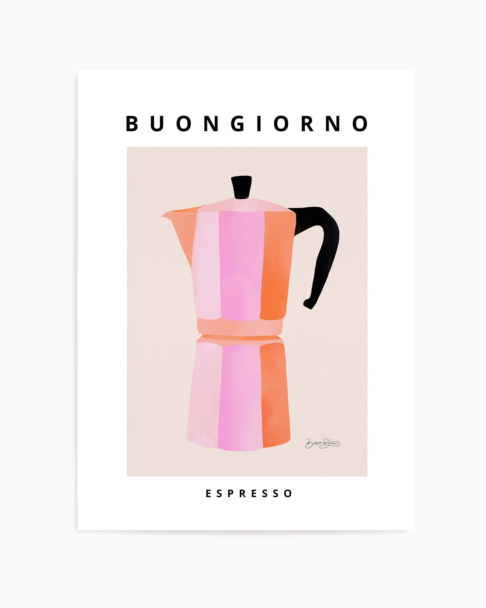 Buongiorno Espresso by Baroo Bloom | Art Print