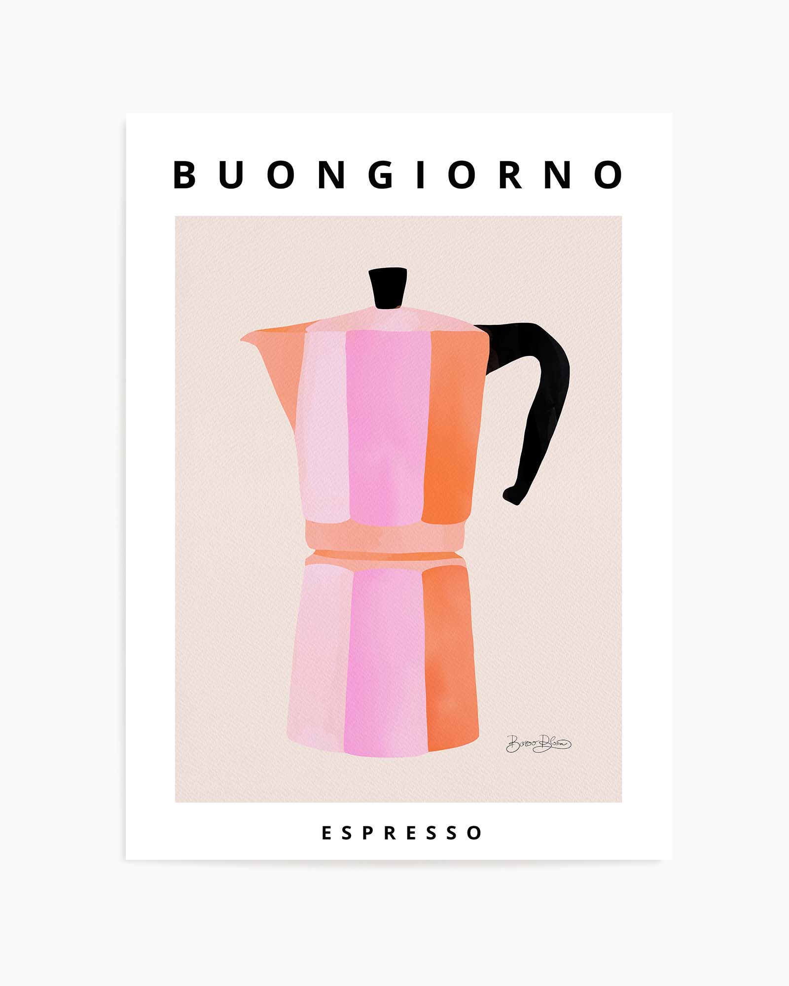 Buongiorno Espresso by Baroo Bloom | Art Print