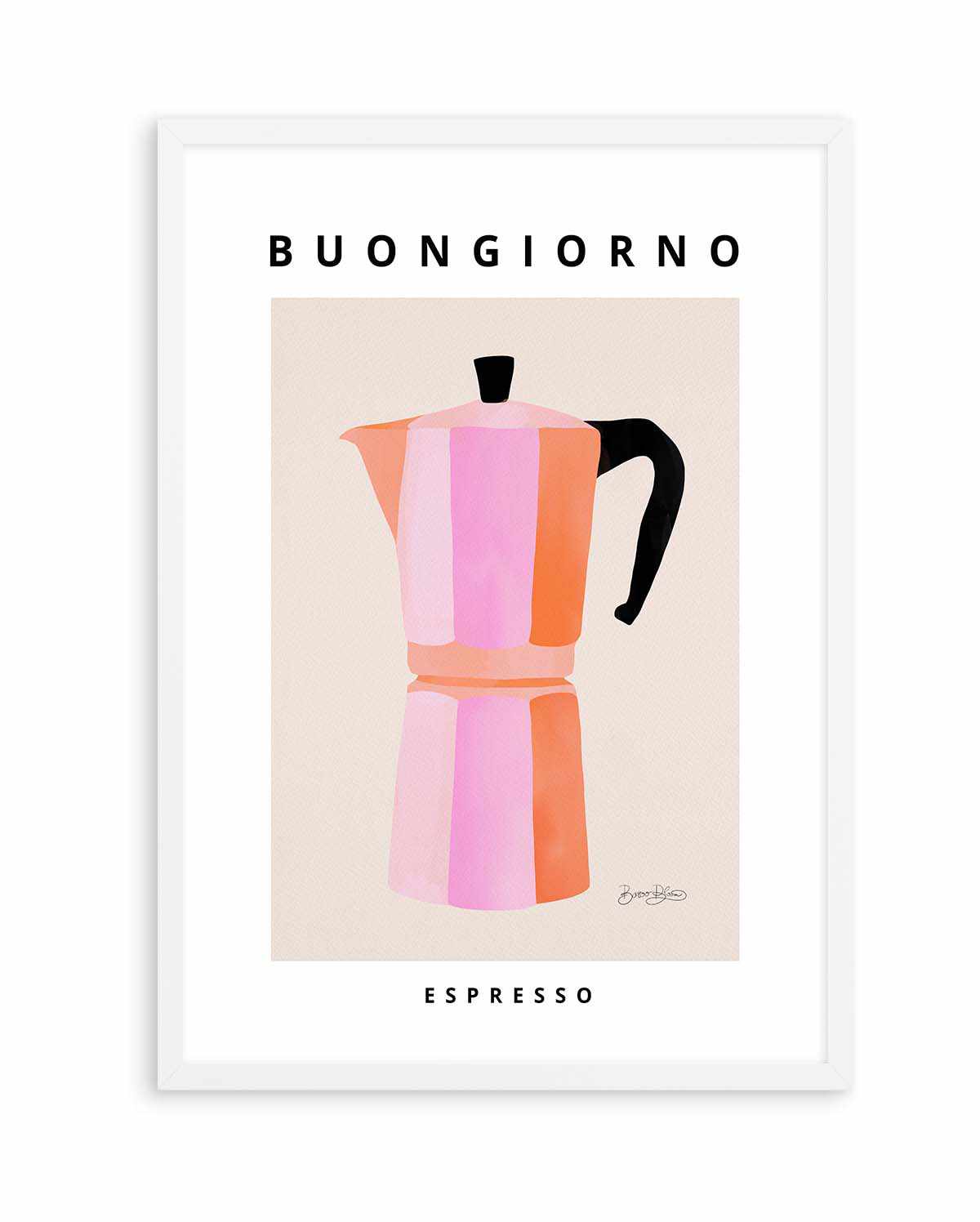 Buongiorno Espresso by Baroo Bloom | Art Print