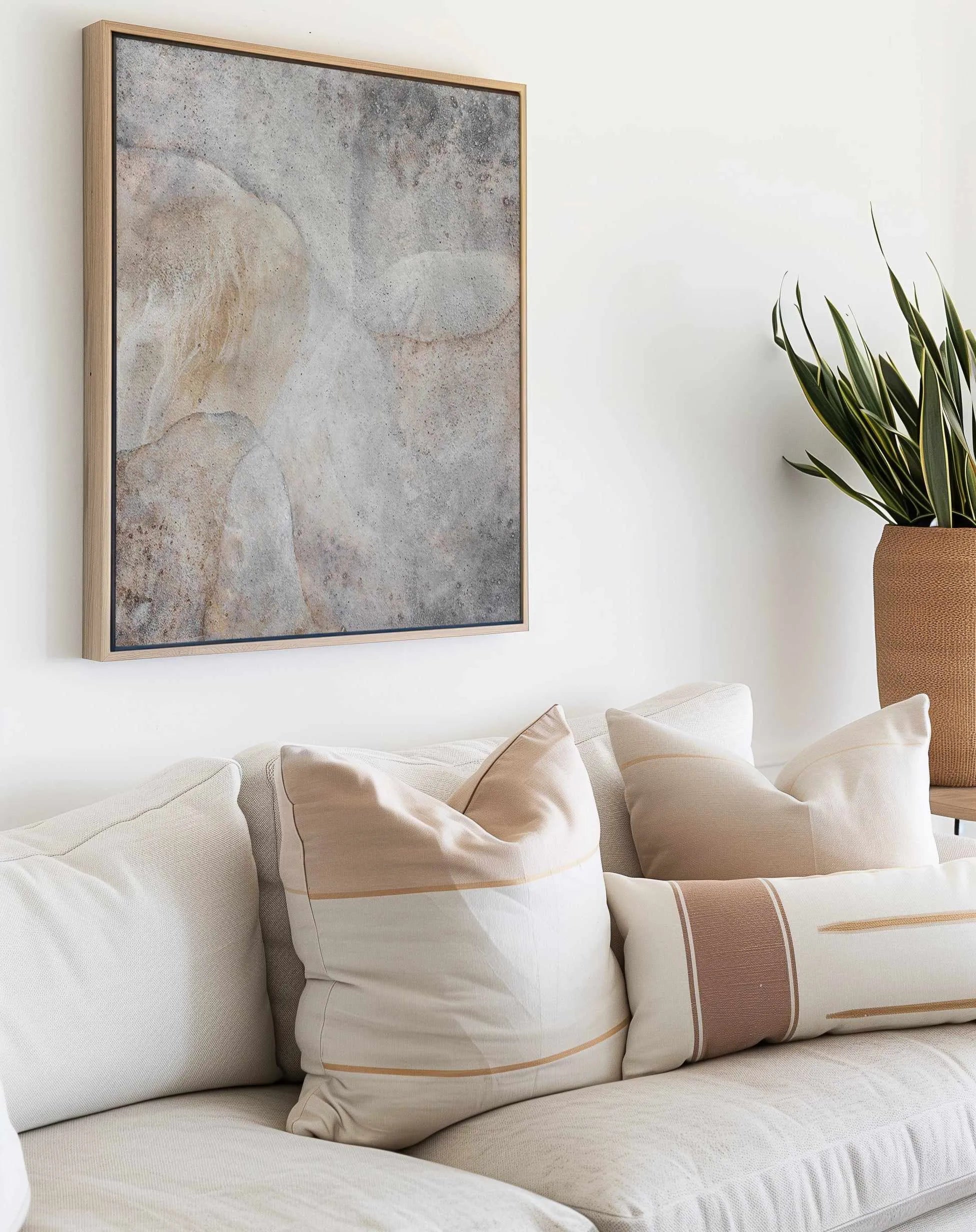Buried Identity by Irina Ventresca | Framed Canvas Art Print from Olive et Oriel where you can shop wallpaper and artworks online