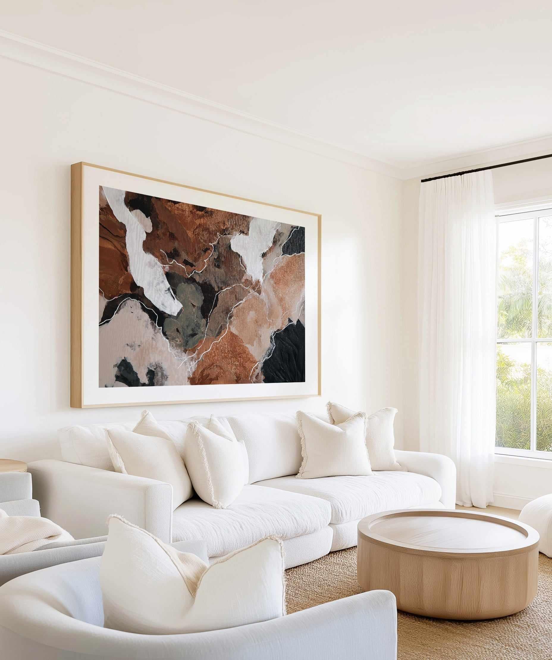 Burnished I | Art Print from Olive et Oriel where you can shop wallpaper and artworks online