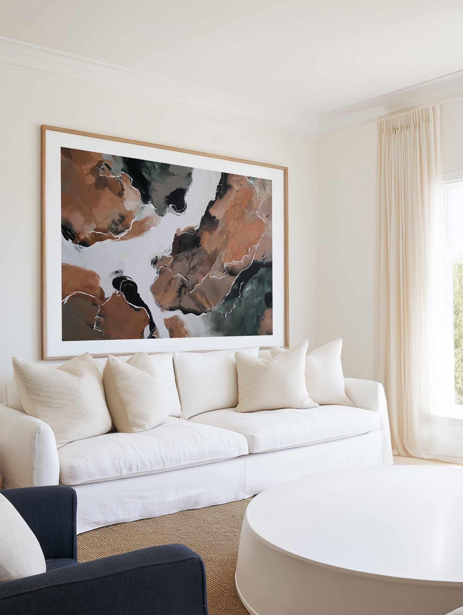 Burnished II | Art Print from Olive et Oriel where you can shop wallpaper and artworks online