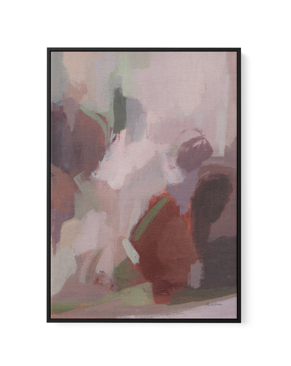 Burnt Earth | Framed Canvas Art Print