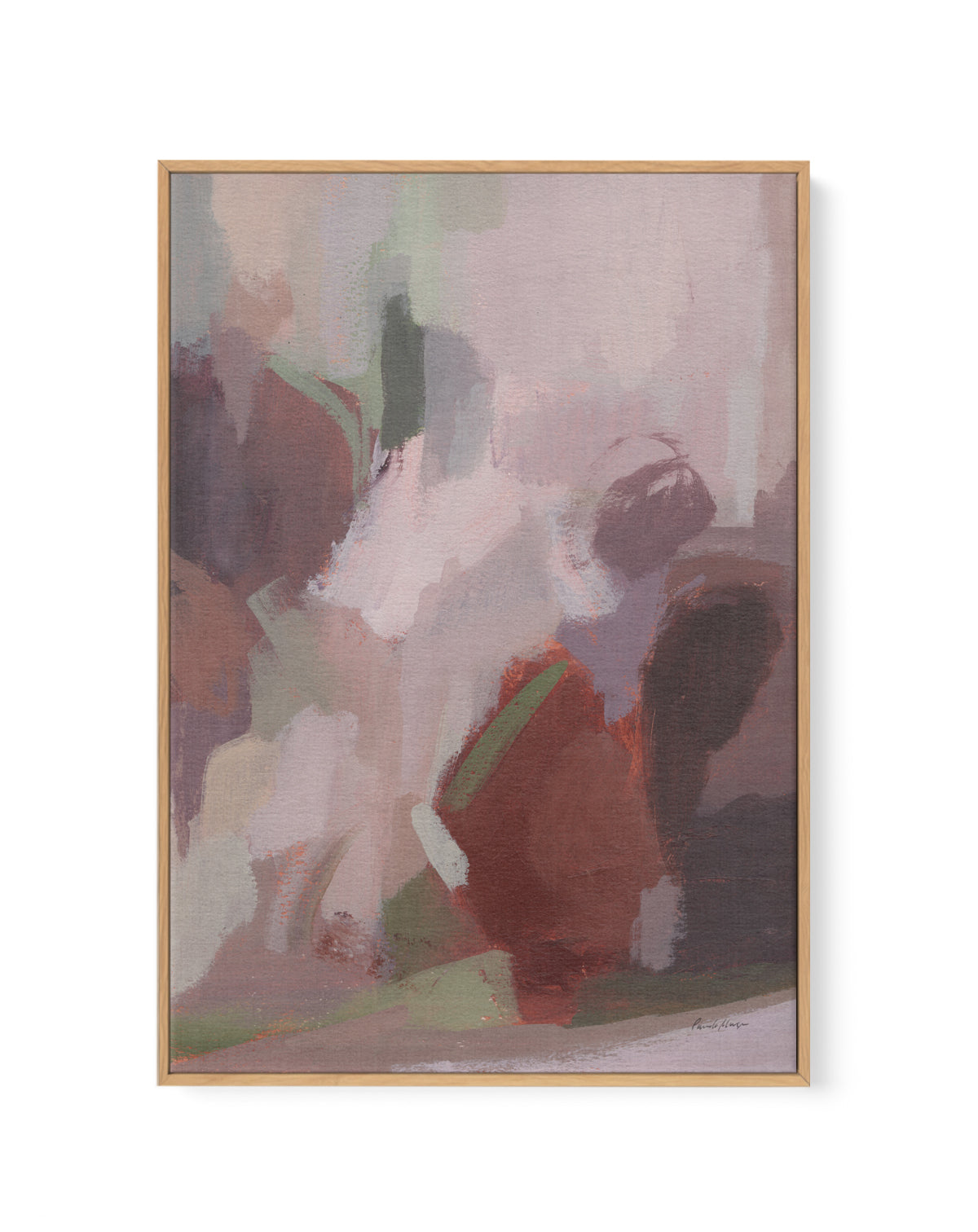 Burnt Earth | Framed Canvas Art Print