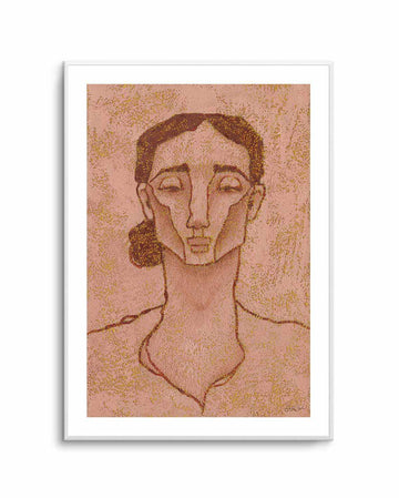 Burnt Sienna by Julie Celina | Art Print from Olive et Oriel where you can shop wallpaper and artworks online