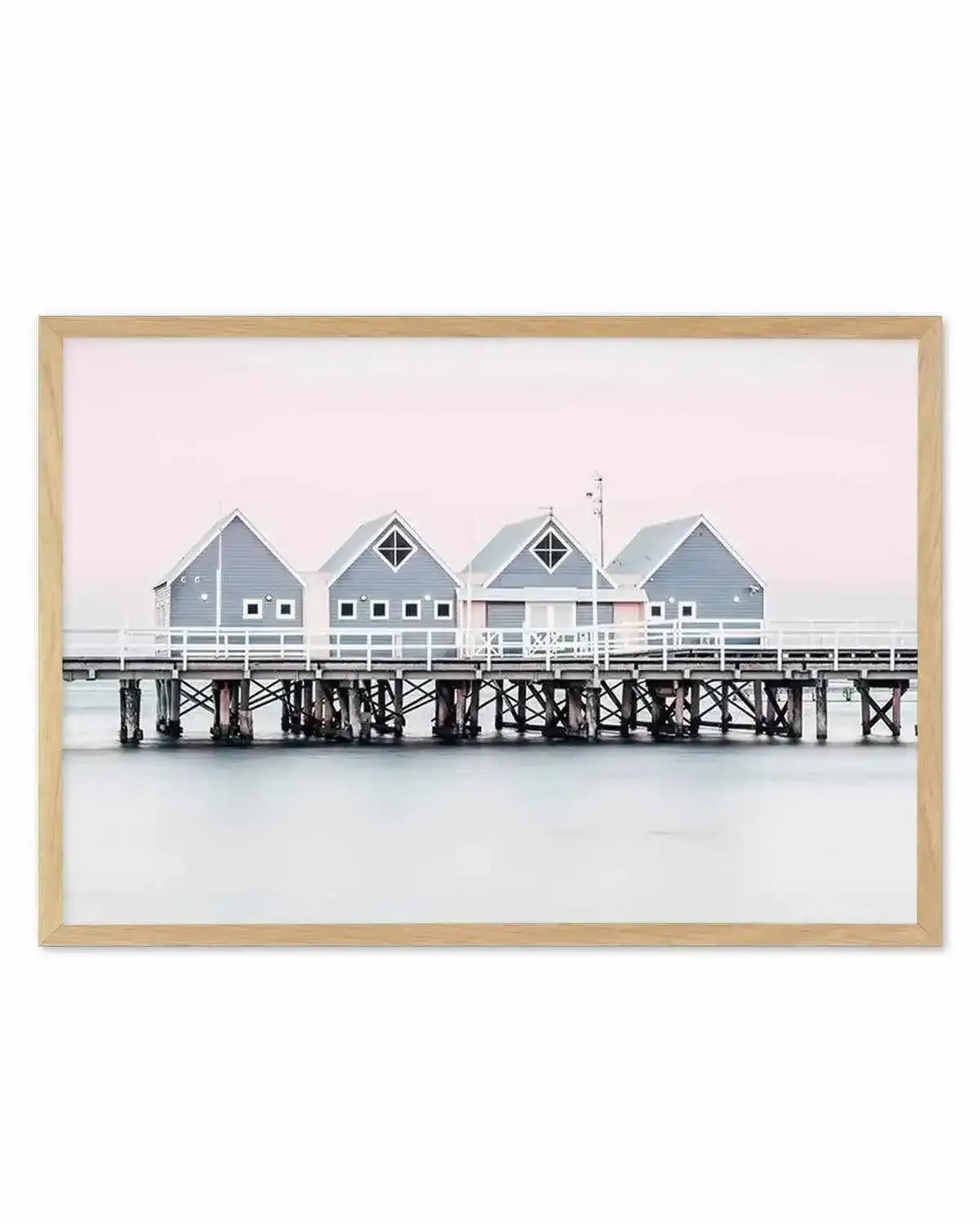 Busselton Jetty, WA Art Print from Olive et Oriel where you can shop wallpaper and artworks online