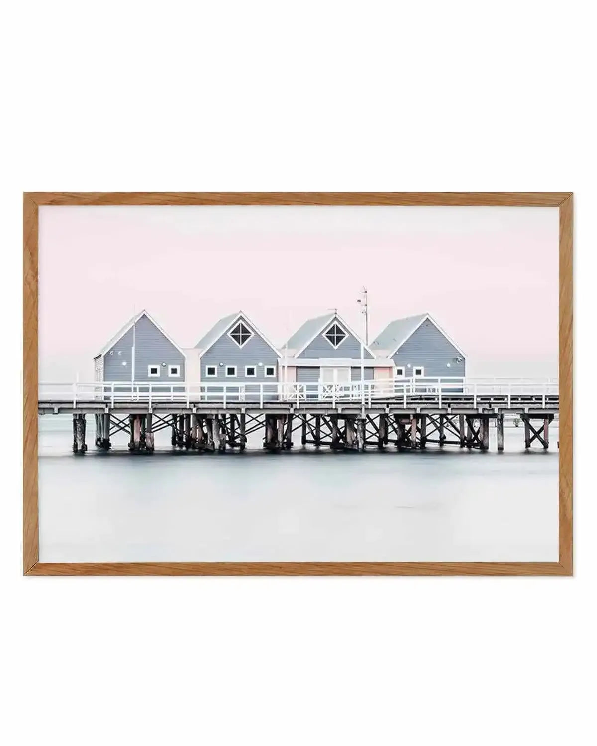 Busselton Jetty, WA Art Print from Olive et Oriel where you can shop wallpaper and artworks online