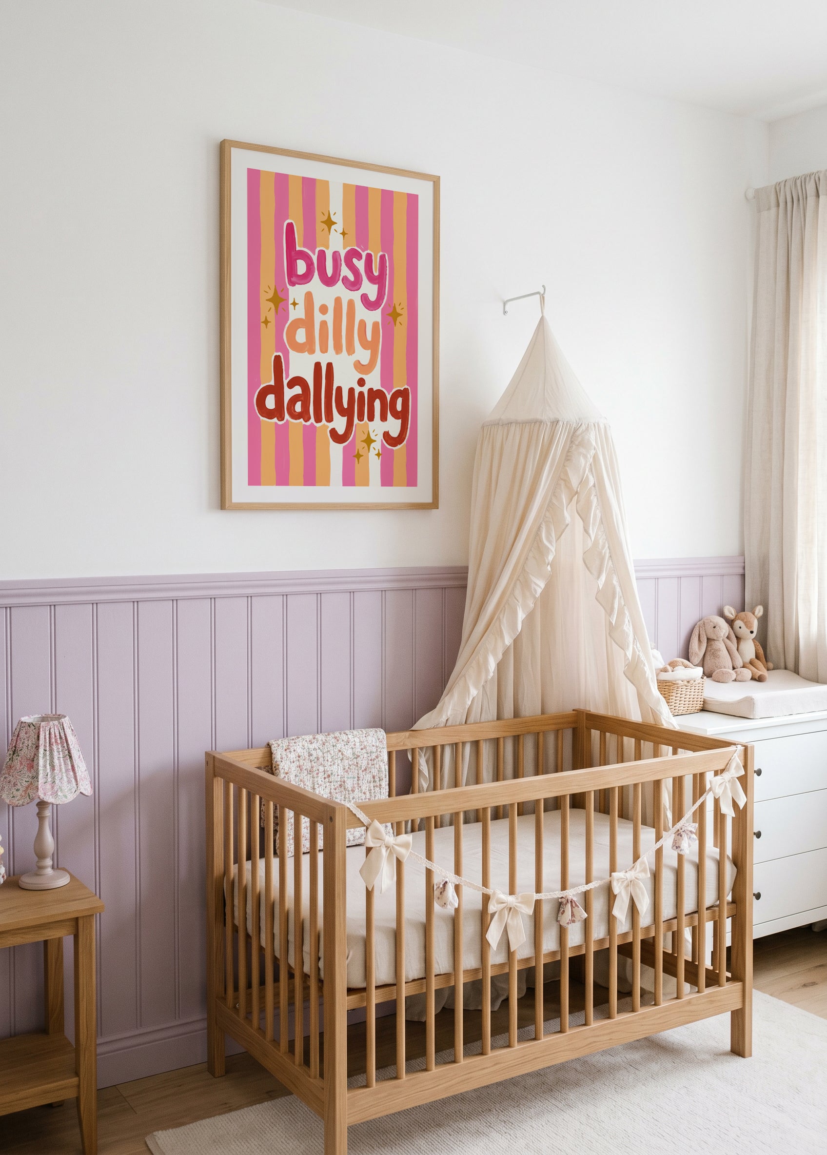Busy Dilly Dallying | Art Print
