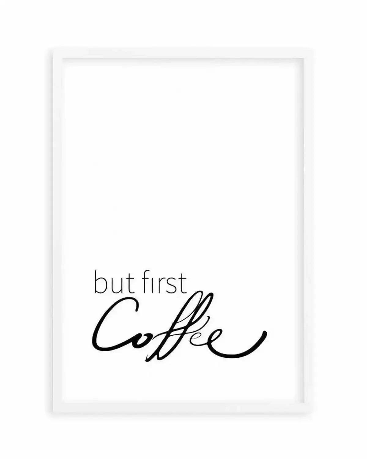 But First Coffee Art Print from Olive et Oriel where you can shop wallpaper and artworks online