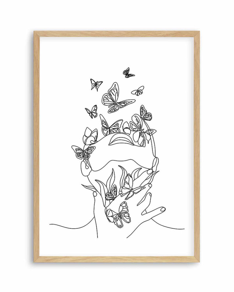 Butterfly Continuous Line Art Drawing. One Line Art Minimalist Style of  Cute Butterfly. Good for Wall Art, Print, Poster. Abstract Minimal Trendy  Modern Drawing. Vector EPS 10 Stock Vector | Adobe Stock