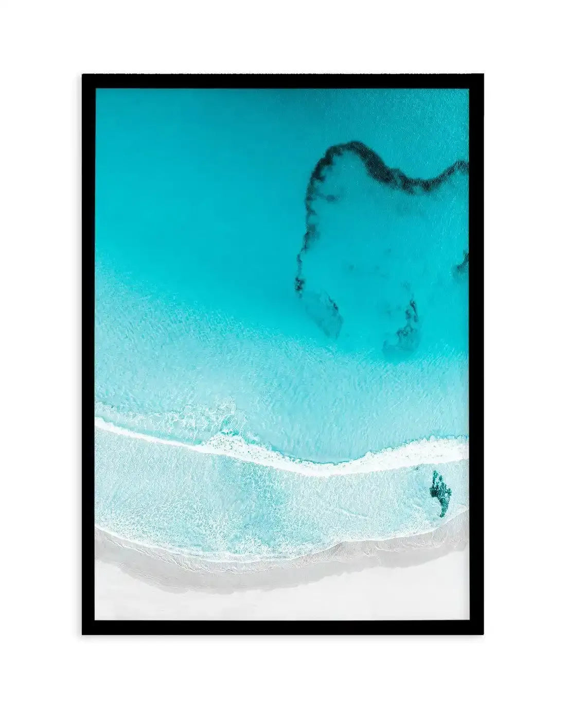 Butterfly Rock | Esperance Art Print-PRINT-Olive et Oriel-Olive et Oriel-A5 | 5.8" x 8.3" | 14.8 x 21cm-Black-With White Border-Buy-Australian-Art-Prints-Online-with-Olive-et-Oriel-Your-Artwork-Specialists-Austrailia-Decorate-With-Coastal-Photo-Wall-Art-Prints-From-Our-Beach-House-Artwork-Collection-Fine-Poster-and-Framed-Artwork