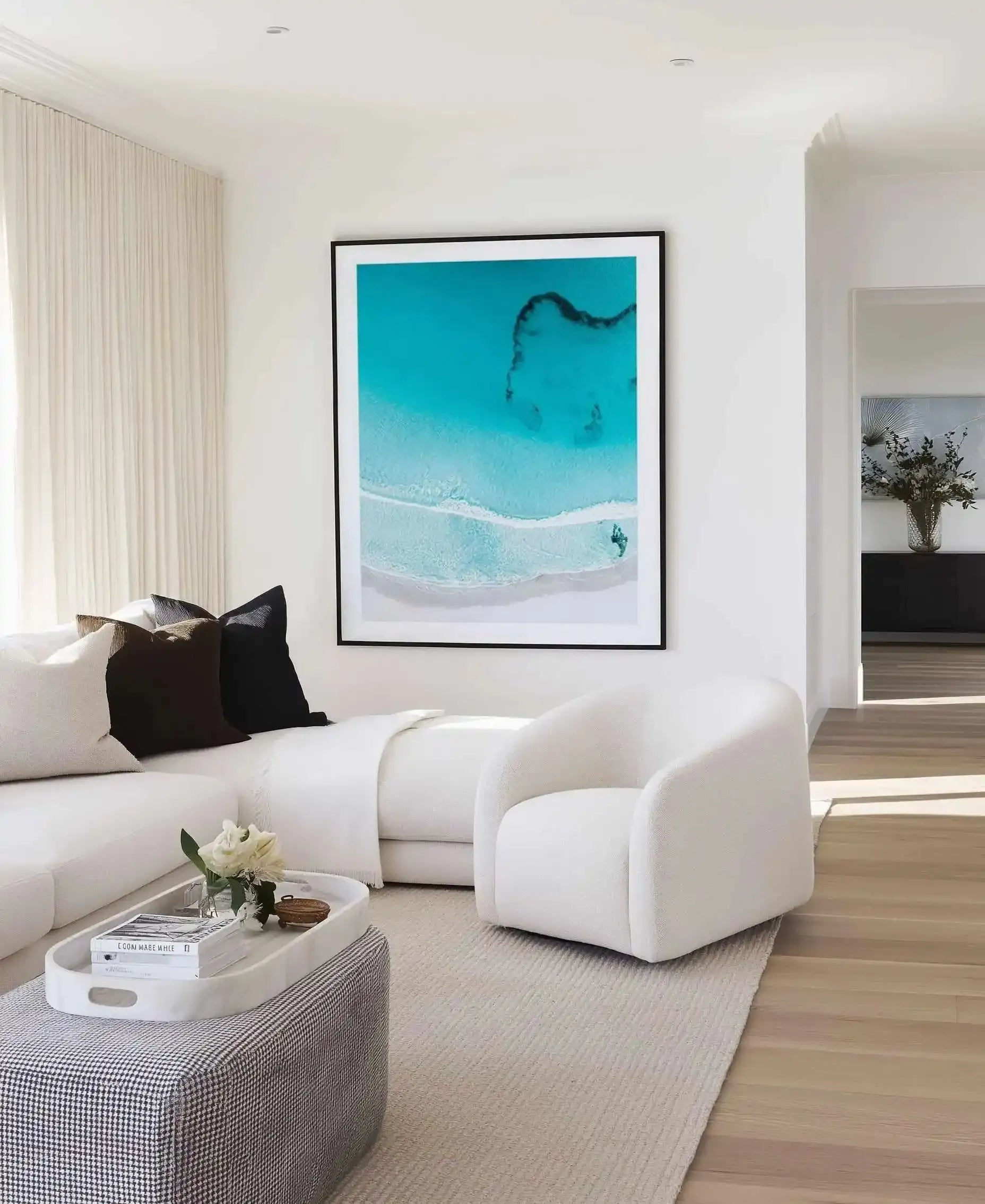 Butterfly Rock Esperance | Aerial Photo Wall Art Print from Olive et Oriel where you can shop wallpaper and artworks online