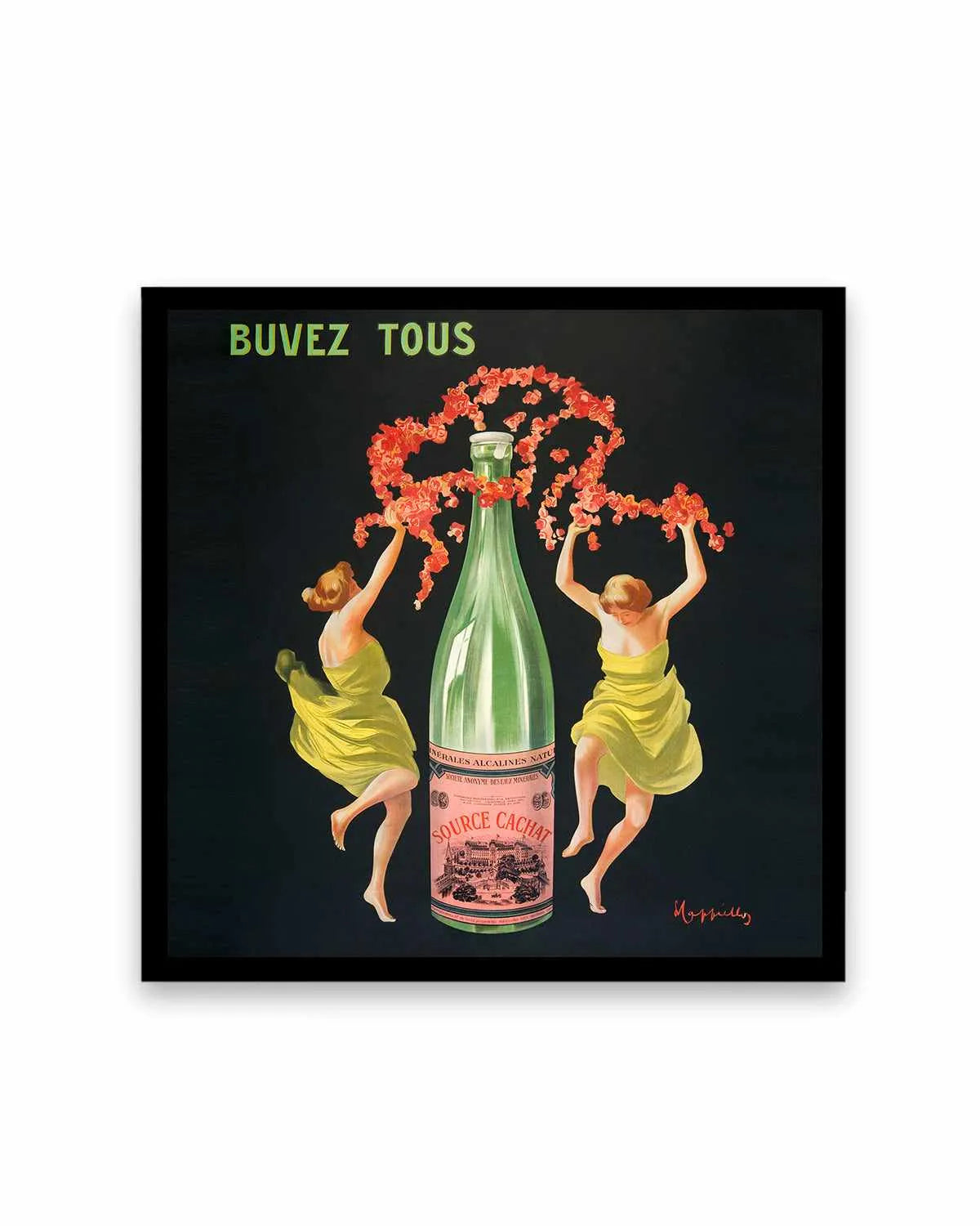 Buves Tous Vintage Poster Art Print from Olive et Oriel where you can shop wallpaper and artworks online