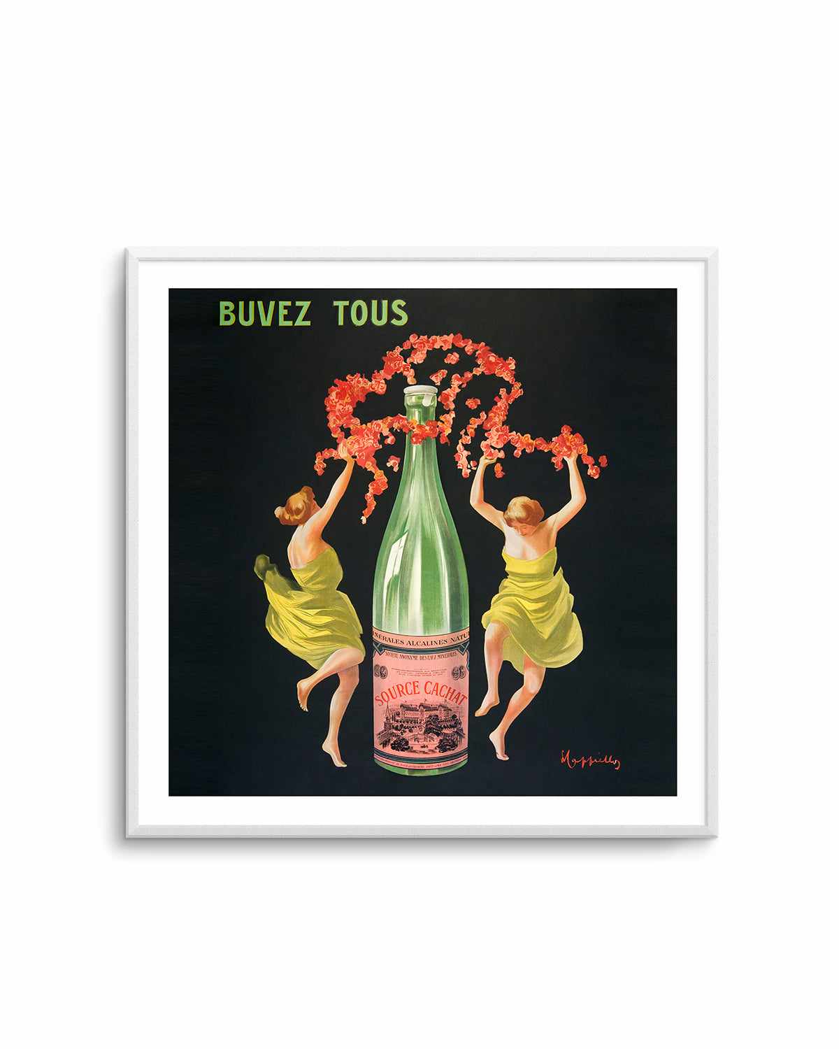 Buves Tous Vintage Poster Art Print