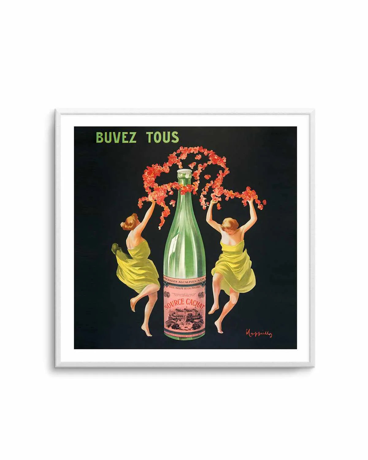 Buves Tous Vintage Poster Art Print from Olive et Oriel where you can shop wallpaper and artworks online