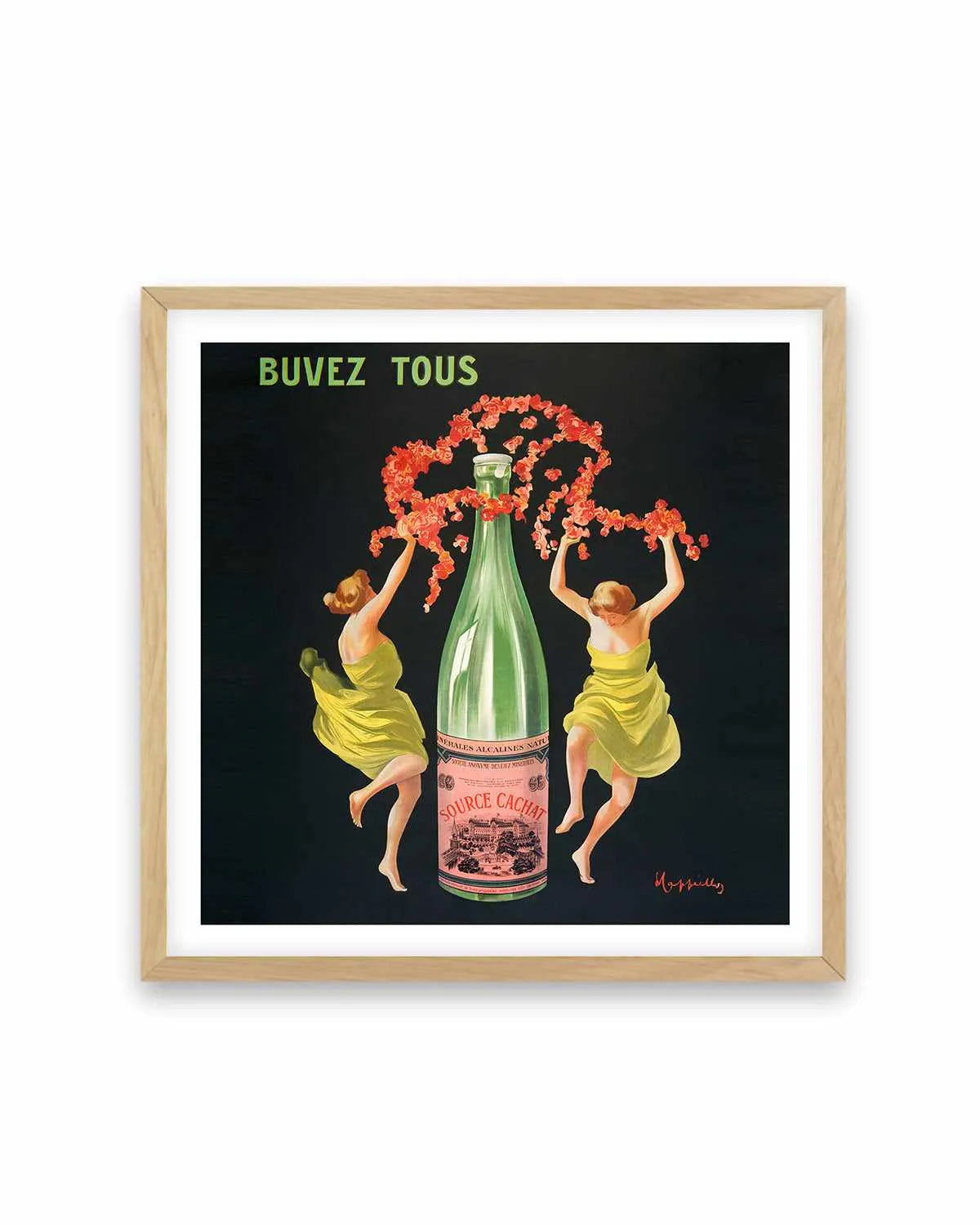 Buves Tous Vintage Poster Art Print from Olive et Oriel where you can shop wallpaper and artworks online