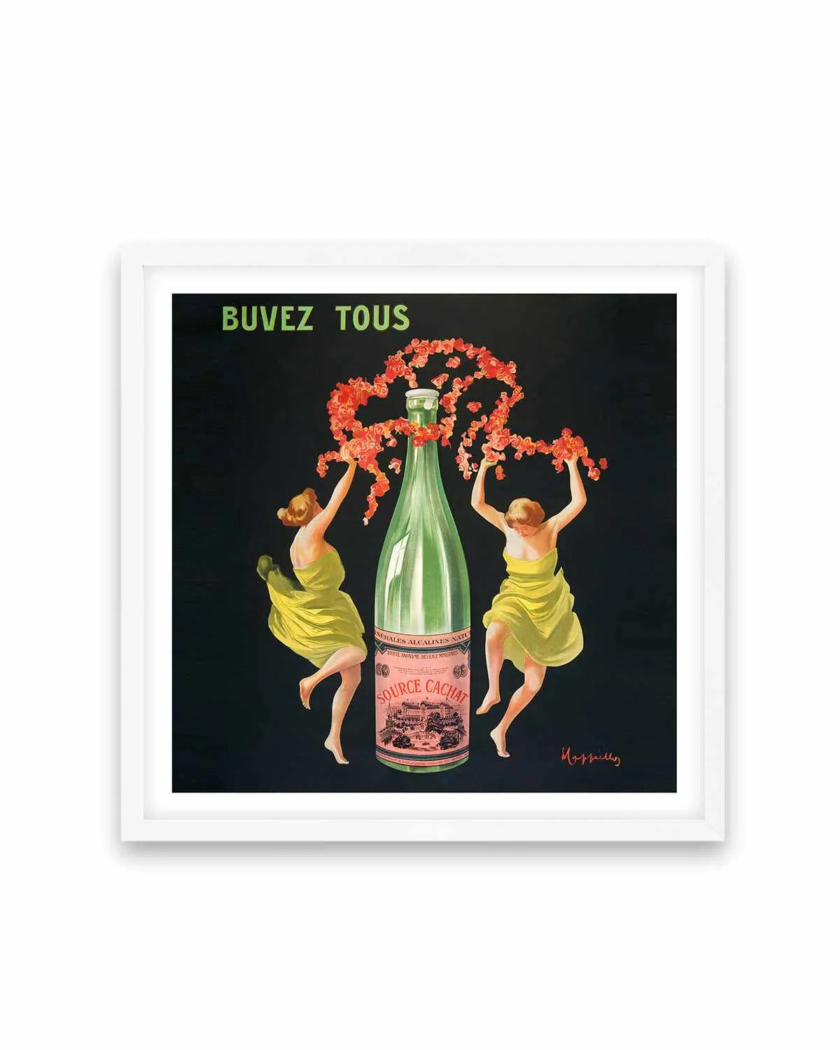 Buves Tous Vintage Poster Art Print from Olive et Oriel where you can shop wallpaper and artworks online