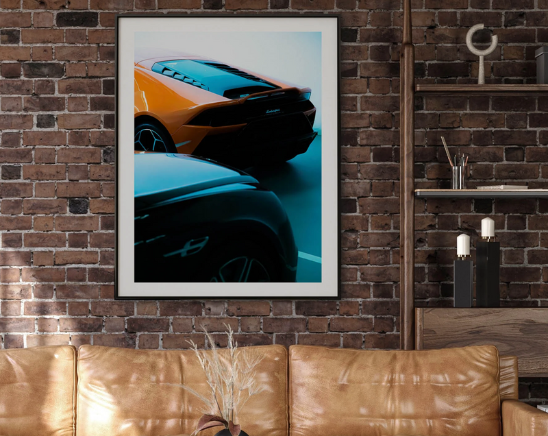 Shop Car wall art prints and Motorcycle wall art prints with Olive et Oriel - Buy Car artwork online, transform your home with Harley Davidson art, Kombi art, Porsche art. Our modern contemporary NSW art gallery offers professional framing services.