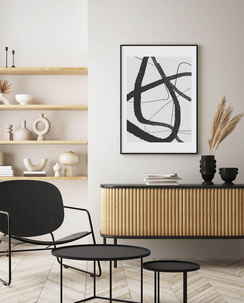 Shop Grey Modern Abstract art prints with Olive et Oriel - Buy Grey Abstract wall art prints and extra large wall art or Grey canvas art for your home. Our bright modern contemporary artwork offers professional art print poster and framing services.