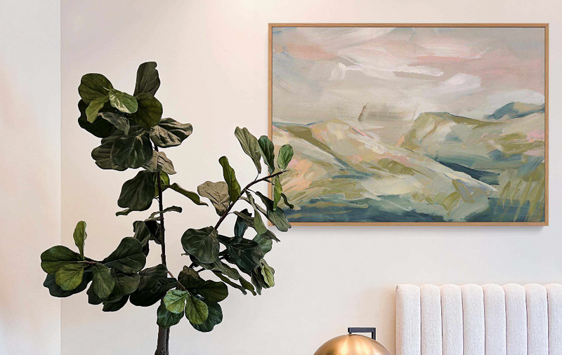 Shop Landscape Painting Canvas art prints with Olive et Oriel, Buy Landscape Painting framed canvas art prints for your home. Our modern contemporary artwork offers professional art print poster and framing services.